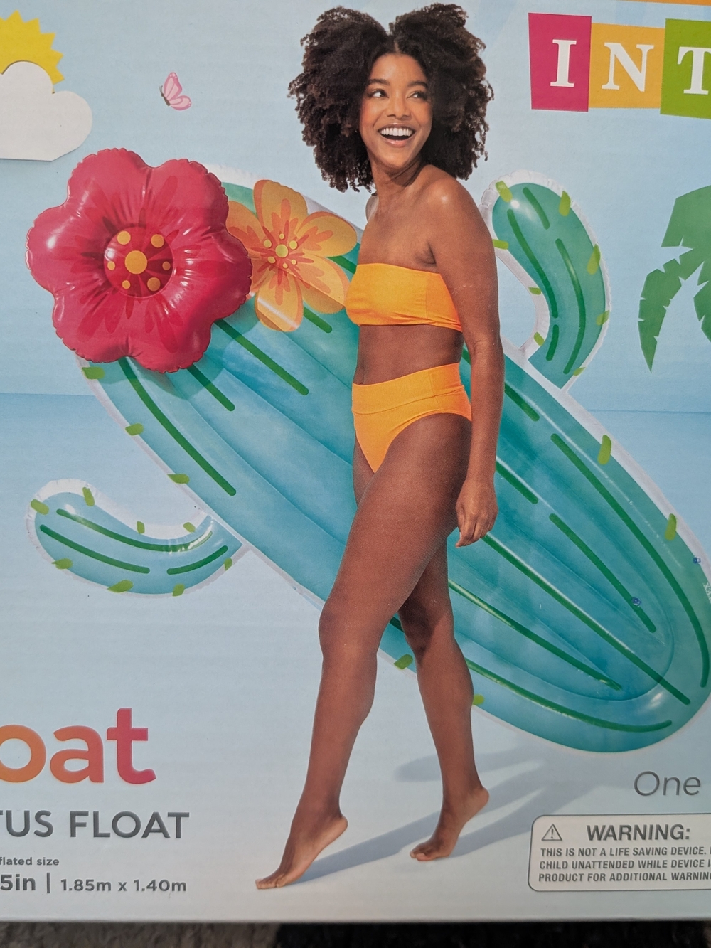 Cactus Float Inflatable Pool Float - Picture 3 of 3
